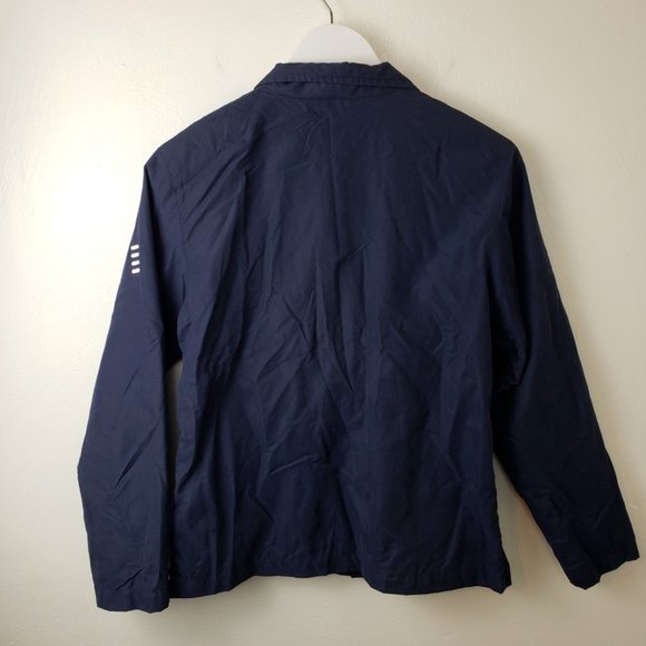 Fila Blue Full Zip Windbreaker Jacket Lightweight - Picture 3 of 5